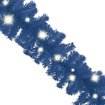vidaXL juleguirlande med LED-lys 20 m blå