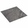 vidaXL Selvkl&aelig;bende Gulvplanker Sort 30,5 x 30,5 cm 20 stk. PVC