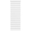 vidaXL zebragardin hvid 90x200 cm stofbredde 85,9 cm polyester