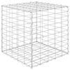 vidaXL gabion-h&oslash;jbed 50x50x50 cm kubeformet st&aring;l