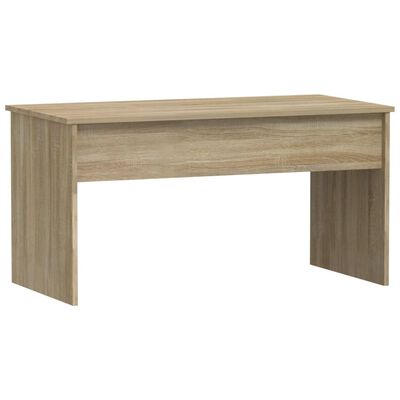 vidaXL sofabord 102x50,5x52,5 cm konstrueret træ sonoma-eg
