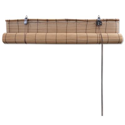 vidaXL rullegardin 150x160 cm bambus brun