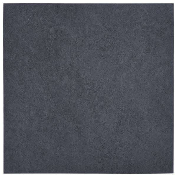 vidaXL selvklæbende gulvbrædder 20 stk. 1,86 m² PVC sort marmor