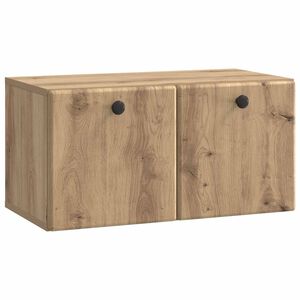 vidaXL V&aelig;gh&aelig;ngt TV-skab Artisan-eg 59,5 x 31 x 30 cm Konstrueret tr&aelig;