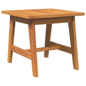 vidaXL Sidebord Olie Naturlig 45 x 45 x 40 cm Massivt Akacietr&aelig;