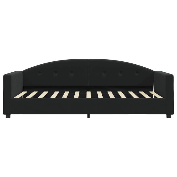 vidaXL daybed 90x190 cm velour sort