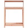 vidaXL plantebord med hylder 82,5x50x109,5 cm massivt douglasgran