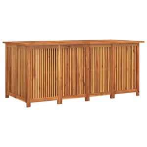 vidaXL opbevaringsboks til haven 175x80x75 cm massivt akacietr&aelig;