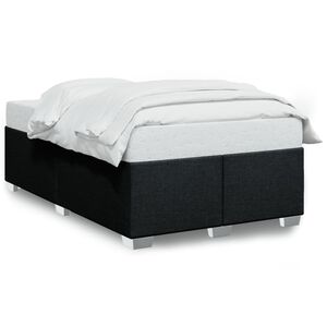 vidaXL sengeramme uden madras 120x190 cm stof sort