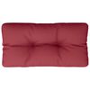 vidaXL pallehynde 70x40x12 cm stof vinr&oslash;d
