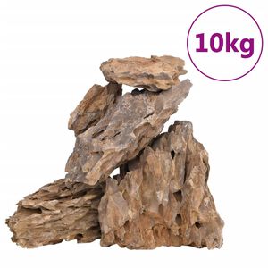 vidaXL dragesten 10 kg 10-30 cm blandede farver