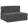 vidaXL Samlebar Sofa Seng M&oslash;rkegr&aring; 70 x 80 x 60 cm Stof