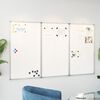 vidaXL magnetisk whiteboard 180x80x1,7 cm foldbart aluminium