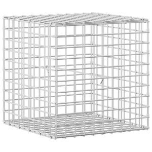 vidaXL Gabion med 5 mm tr&aring;d og 5x5 cm net 50x50x50 cm
