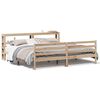 vidaXL sengeramme uden madras 200x200 cm massivt fyrretr&aelig;