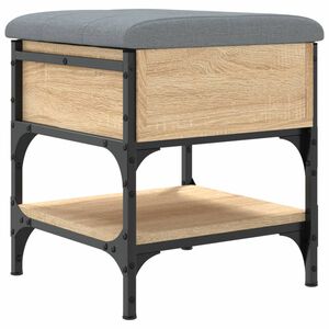 vidaXL skob&aelig;nk 42x42x45 cm konstrueret tr&aelig; sonoma-eg