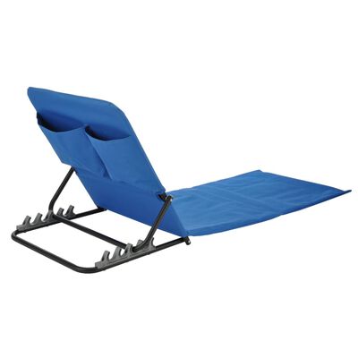 HI foldbar strandmåttestol PVC blå