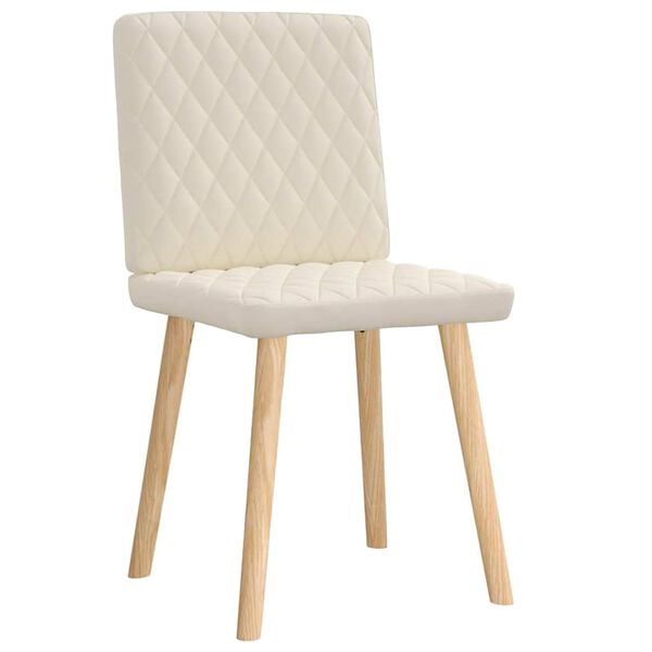 vidaXL spisebordsstole 2 stk. linned