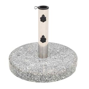 vidaXL parasolfod granit rund 20 kg