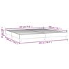 vidaXL Boxspring sengeramme 200x200 cm stof cremefarvet