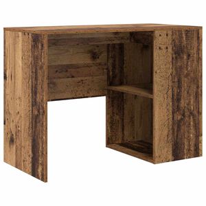 vidaXL Bord Gammelt tr&aelig; Konstrueret tr&aelig; 102 x 50 x 75 cm