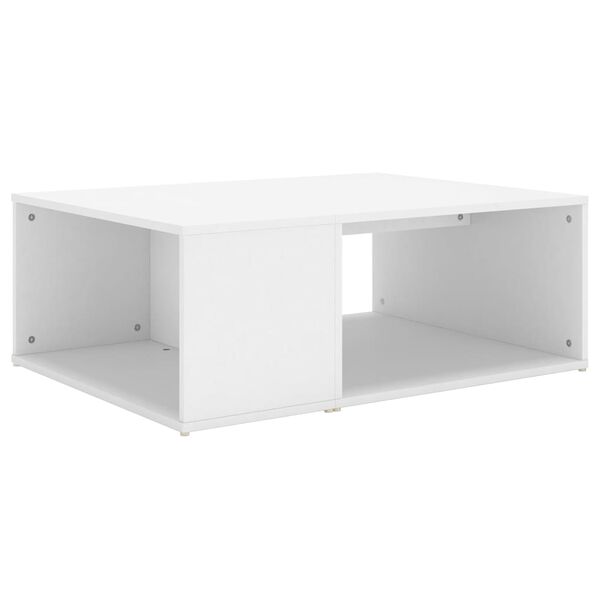 vidaXL sofabord 90x67x33 cm konstrueret træ hvid