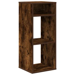 vidaXL bogreol 34x31x80 cm konstrueret tr&aelig; r&oslash;get egetr&aelig;