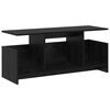 vidaXL TV-bord 102 x 35 x 45 cm Sort eg Konstrueret tr&aelig;