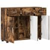 vidaXL Sideboard FLORIN R&oslash;get eg 88,5 x 30,5 x 73 cm Konstrueret tr&aelig;