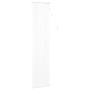 vidaXL Persienner Indstillelig Hvid 213 x 60 cm PVC