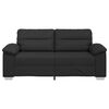vidaXL 2-personers sofa sort 180x81x84 cm kunstl&aelig;der