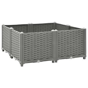 vidaXL h&oslash;jbed 80x80x38 cm polypropylen