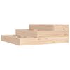 vidaXL plantekasse 78x78x27 cm massivt fyrretr&aelig;
