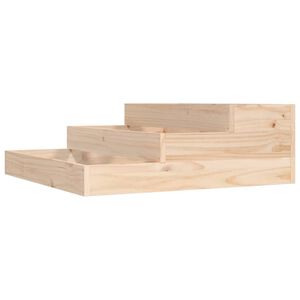 vidaXL plantekasse 78x78x27 cm massivt fyrretr&aelig;