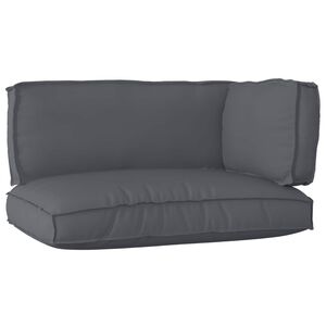 vidaXL Palle Pudes&aelig;t Oxford stof Antracit 120 x 80 x 52 cm