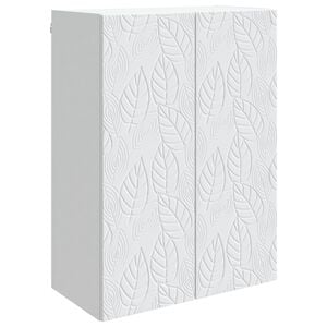 vidaXL V&aelig;gmonteret skab Hvid 66 x 34,5 x 90 cm Konstrueret tr&aelig;