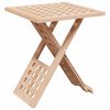 vidaXL Sofabord Brun 33 x 33 x 40,5 cm Massiv valn&oslash;ddetr&aelig;