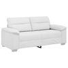 vidaXL 2-personers sofa hvid 180x81x84 cm kunstl&aelig;der