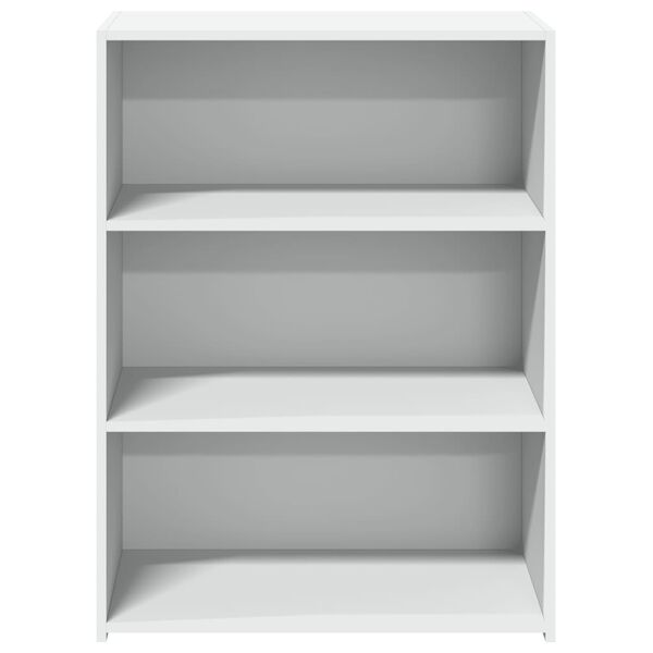 vidaXL reol 70x41x93 cm konstrueret tr&aelig; hvid