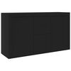 vidaXL sk&aelig;nk 120x36x69 cm konstrueret tr&aelig; sort
