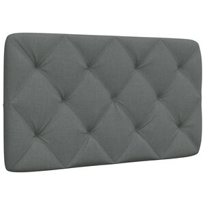 vidaXL gavlpude 80 cm stof m&oslash;rkegr&aring;