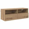 vidaXL TV V&aelig;ghylder V&aelig;gmonteret 2 pcs Artisan Egetr&aelig; 80 x 30 x 30 cm