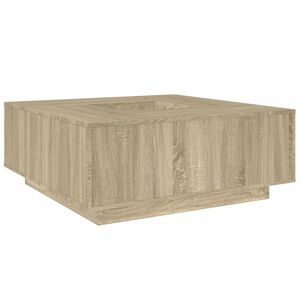 vidaXL sofabord 100x100x40 cm konstrueret tr&aelig; sonoma-eg
