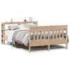 vidaXL sengeramme uden madras 140x200 cm massivt fyrretr&aelig;