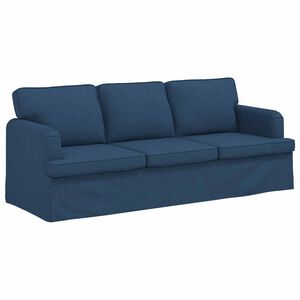 vidaXL Sofa Bl&aring; 201 x 80 x 85 cm Stof