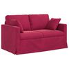 vidaXL Sofa 2 pcs Vinr&oslash;d