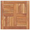 vidaXL bordplade 60x60x2,5 cm massivt teaktr&aelig;