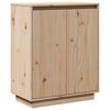 vidaXL sk&aelig;nk 60x34x75 cm massivt fyrretr&aelig;