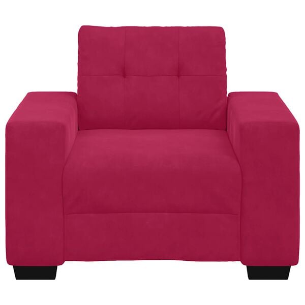 vidaXL sofastol 100x78x80 cm fl&oslash;jl vinr&oslash;d