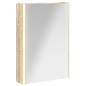 vidaXL Badev&aelig;relsesspejlskab Sonoma eg 43 x 11,5 x 60,5 cm